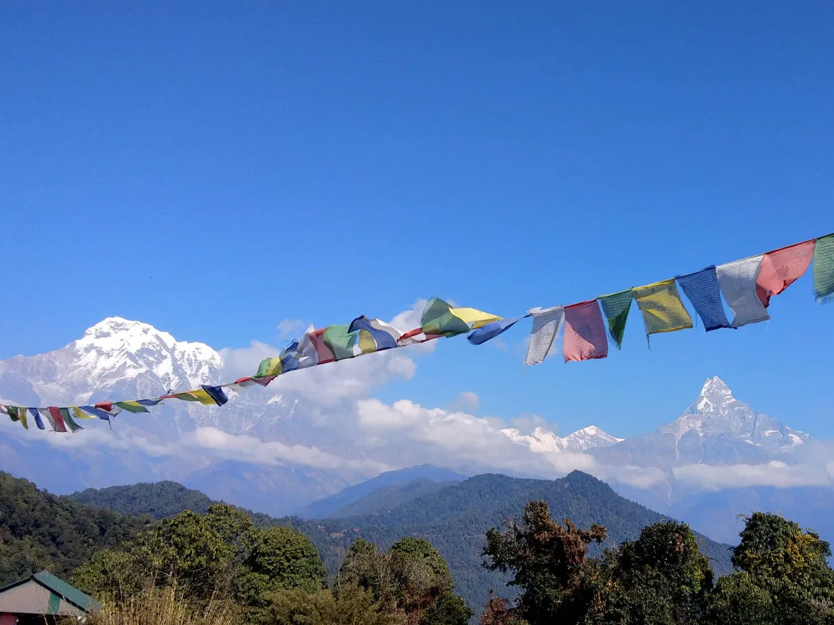 Annapurna south and Machhapuchre Himal