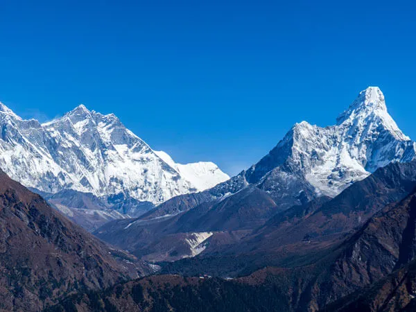 Mt. AmaDablam seen from Tengboche